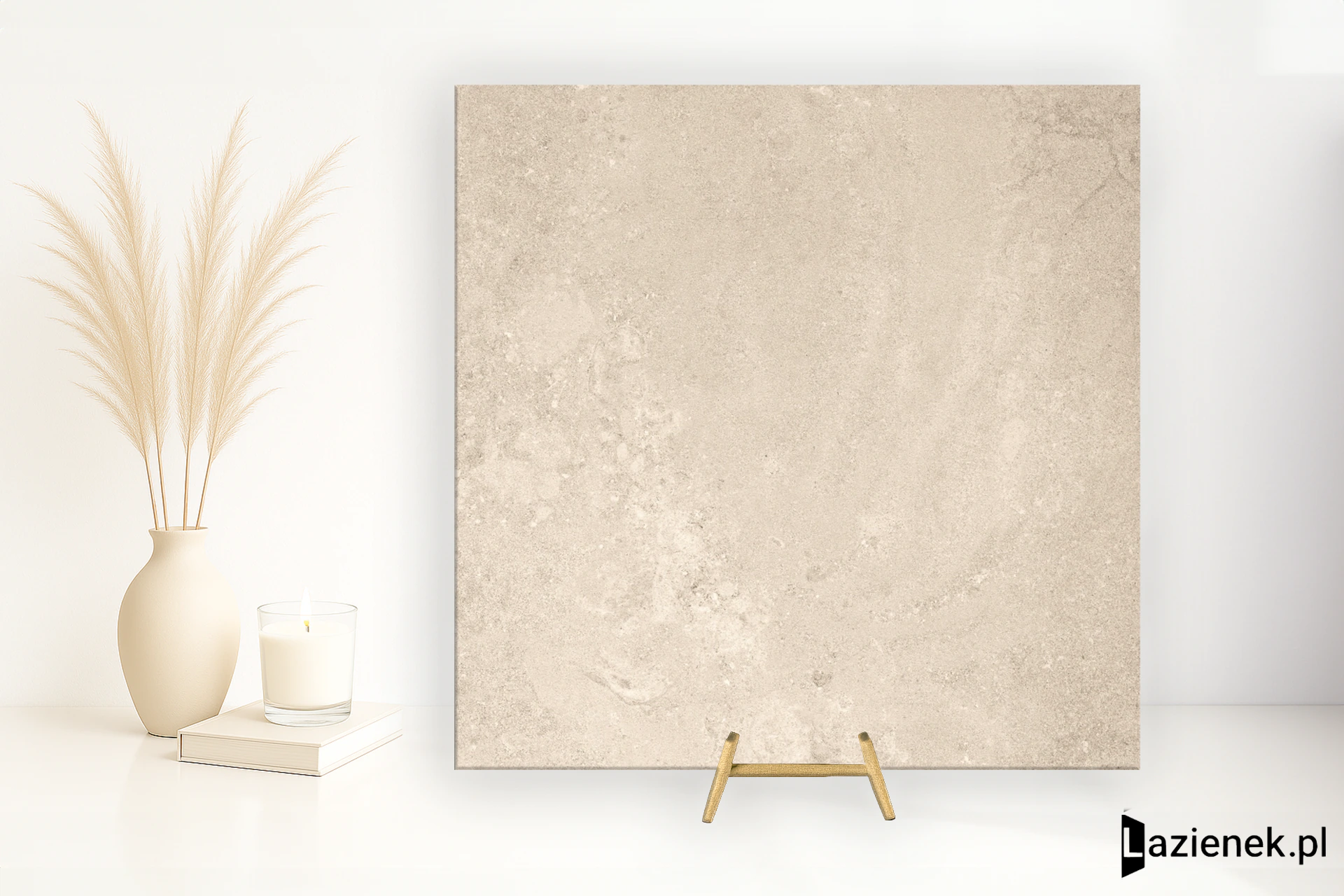 Casalgrande Padana Chalon Cream wzmocniona siatką - poler 60x60 cm gr. 9 mm - płytka rektyfikowana/1744649